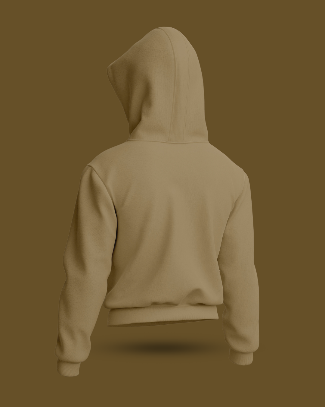 Humanica Desert Tan Unisex Premium Cotton Hoodie